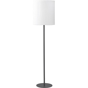 zdjęcie Lampa podłogowa zewnętrzna z białym abażurem Agnar